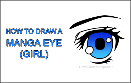 How to Draw Manga Eyes (Boy / Both Eyes) || Step-by-Step Pictures – How ...